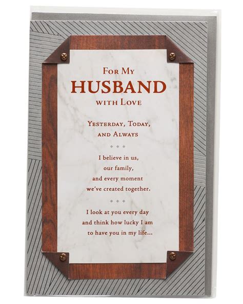 Always Father's Day Card For Husband | Happy birthday husband, Husband card, Birthday surprise ...