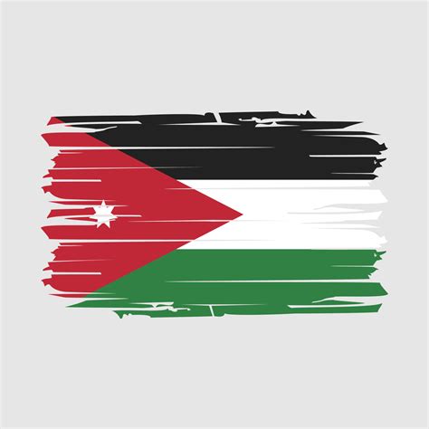 Jordan Flag Brush Vector 20396600 Vector Art at Vecteezy