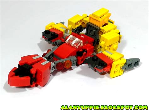 Alanyuppie's LEGO Transformers: LEGO Bumblebee Building Instructions