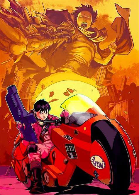 'Akira Movie Anime Manga' Poster, picture, metal print, paint by ...