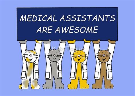 Medical assistants recognition week. by KateTaylor | Cartoon cat, Cat ...