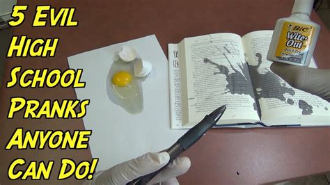 5 High School Pranks You Can Do In Class - HOW TO PRANK (Back To School ...