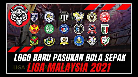 LOGO BARU PASUKAN LIGA BOLA SEPAK MALAYSIA SELEPAS DI SWASTA KAN - YouTube