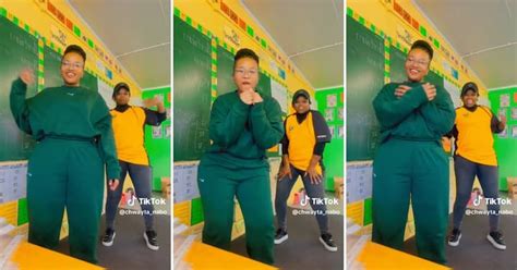 2 School Teachers Jump on ‘Yey’ Dance Challenge, 1 Gets Roasted for Wearing “Magudumana” Nike ...