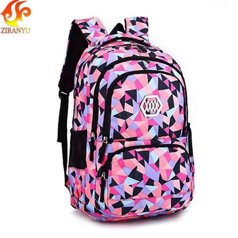 Aliexpress.com : Buy ZIRANYU Girl School Bag Waterproof light Weight ...