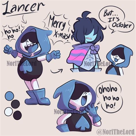 Lancer Deltarune Fanart Cute - bmp-o