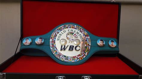 WBC Belt 3D Boxing Title Belt - Ultra Power Wrestling Belts