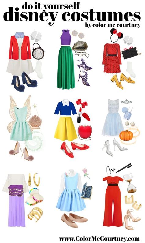 Disneyween | Vestidos da disney, Roupas temáticas, Roupas de halloween