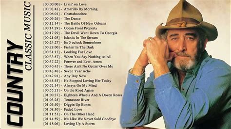 Best Classic Country Music of All Time - Best Slow Country of 70's ...