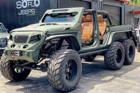 Jeep Wrangler 6X6 : "gros jouet" venu de Floride en 2020 | Jeep ...