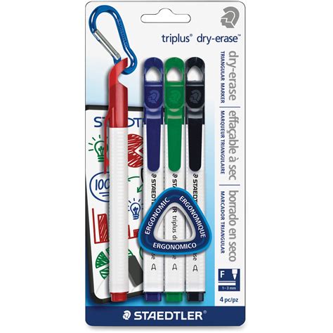 Staedtler Fine Tip Whiteboard Markers - Fine Marker Point Type - Red ...