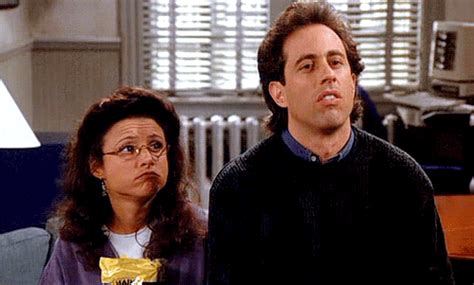 Jerry Seinfeld and Elaine Benes Shrug (Seinfeld) | Gifrific