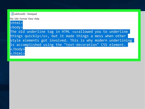How To Put Underline In Html Css - Design Talk