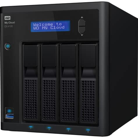 Western Digital My Cloud EX4100 40tb NAS Server 4x10000gb WD Red Pro NAS Drives | eBay