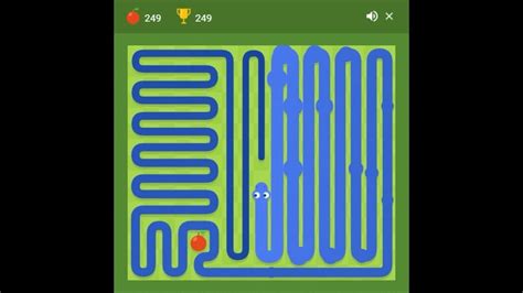 GOOGLE SNAKE GAME - YouTube