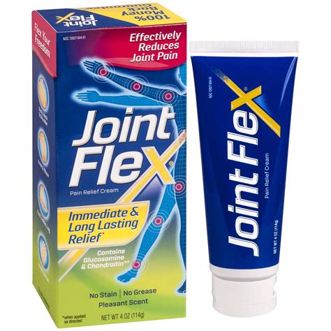 JointFlex Pain Relief Cream for Joint & Arthritis Pain, 4 Ounce Tube- Buy Online in India at ...