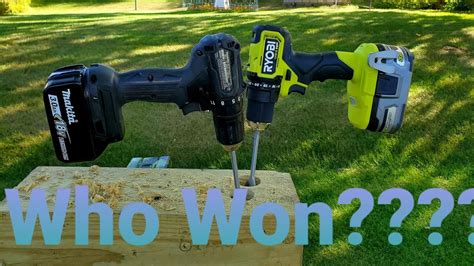 Best Compact Cordless Drills 2020 Ryobi VS Makita .... - YouTube