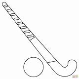 Field Hockey Stick And Ball coloring Page  Free Printable Coloring Pages sketch template