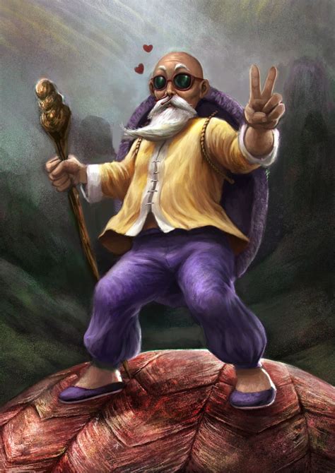 MASTER ROSHI by Reffelia.deviantart.com on @deviantART | Dragon ball ...