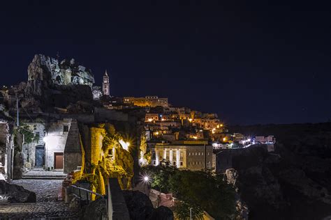 Sassi di Matera at night | Matera, Basilicata, Italy | Flickr