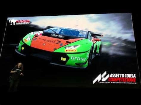 Assetto Corsa Competizione RTX ray-tracing Tech Demonstration : simracing