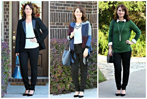 One Pair of Black Pants + 3 Outfit Ideas for Work | Mom Fabulous