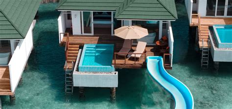 Siyam-world-slide-villas - Maldives Water Villas