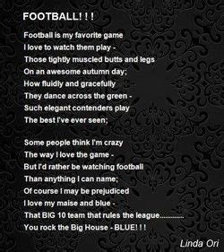 Top 10 football poems ideas and inspiration