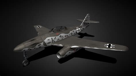 Me-262 "Schwalbe" - Buy Royalty Free 3D model by DrastrArt (@ondrej.streit) [ec688b9 ...