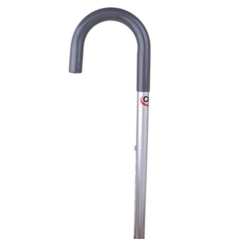 Adjustable Aluminum Cane with Round Handle by Carex A756OO, A756OO