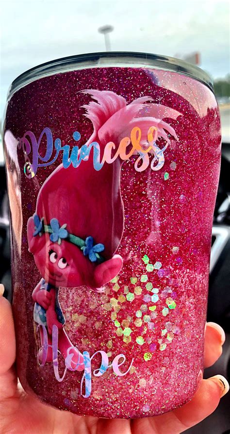 Excited to share this item from my #etsy shop: Glitter Tumbler Glitter Cup Pink & White Ombre ...