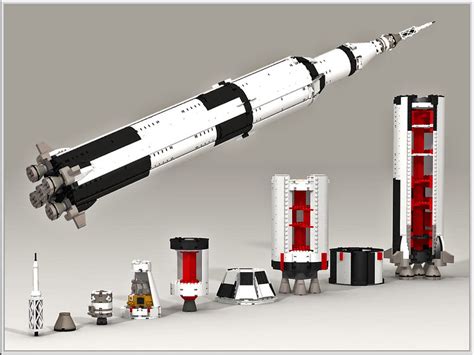 Lego Apollo Saturn V Launch Tower