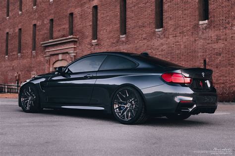 Mysterious Custom Black BMW 4-Series Fitted with Bridgestone Tires ...