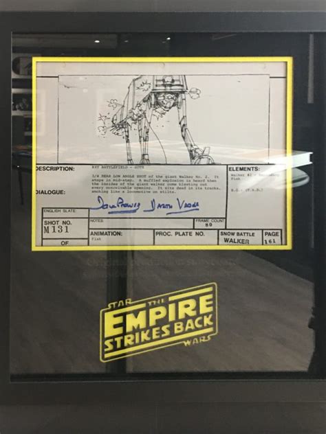 Star Wars: The Empire Strikes Back Scene Drawings Set - BHP Collectibles