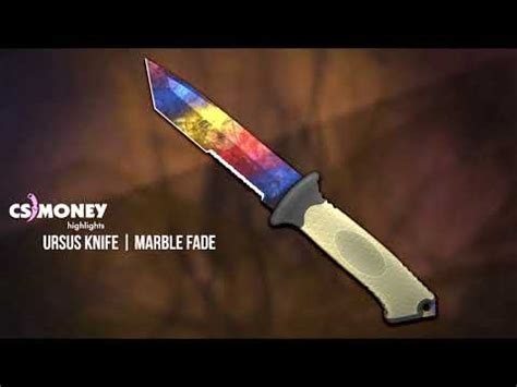 CS:GO | Ursus Knife - Marble Fade - YouTube