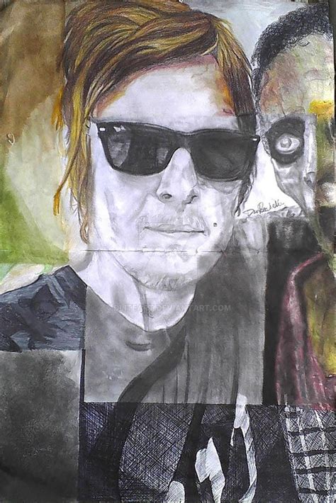 Norman Reedus Multimedium by DLiteArt on DeviantArt