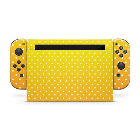 Nintendo Switch Skin Yellow Dots | Etsy