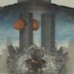 World Trade Center attack mural in Detroit, MI (Google Maps)