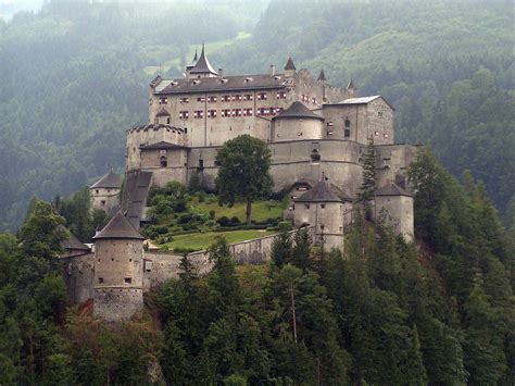 Ausflug mit der Familie auf die Burg Hohenwerfen