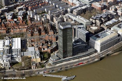 aeroengland | aerial photograph of Millbank Tower, 30 Millbank, London SW1P 4RS. In the photo ...