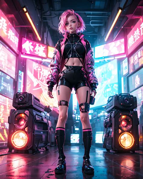 ArtStation - 200 Cyberpunk New Version Casual and Battle Fashion ...