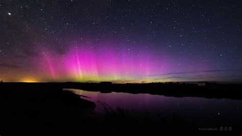 Aurora Australis photographed by Les Ladbrook in Invercargill, Southland, New Zealand. : newzealand