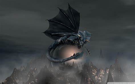 Black Hole Dragon Wallpaper