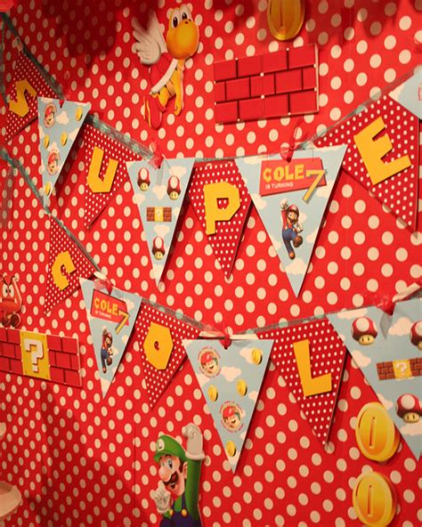 super mario party ideas banner 1 | Flickr - Photo Sharing!