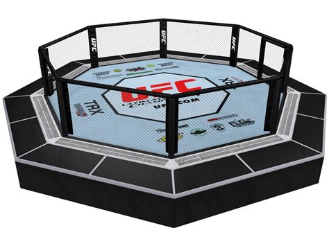 3ds max ufc octagon ring