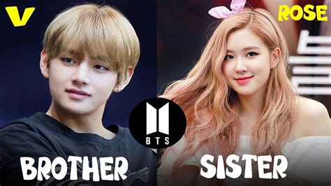 BTS V And His Sister