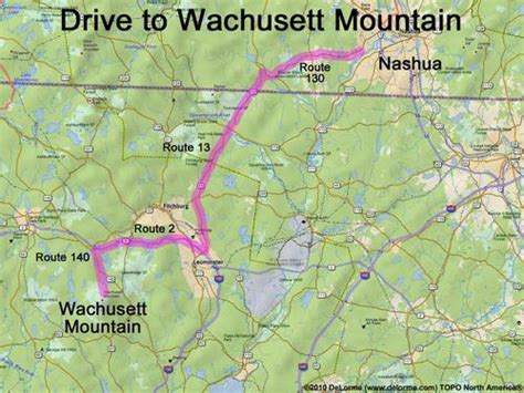 Drive to Wachusett Mountain