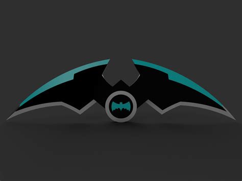 3D file 2004 "The Batman" Batarang | Animation | Cartoon・3D print design to download・Cults