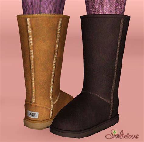 Simlicious | Sims 4 cc shoes, Sims 3 cc clothes, Ugg classic tall boots