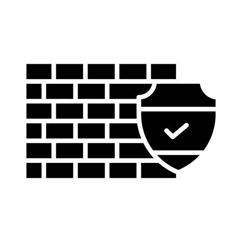 Firewall vector icon 21649009 Vector Art at Vecteezy